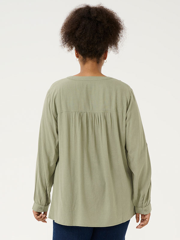 KCMILLE - Plus Size Blus fra Kaffe Curve