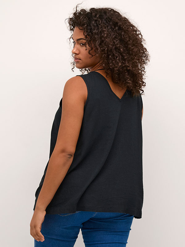 KCMILLE - Plus Size Top fra Kaffe Curve
