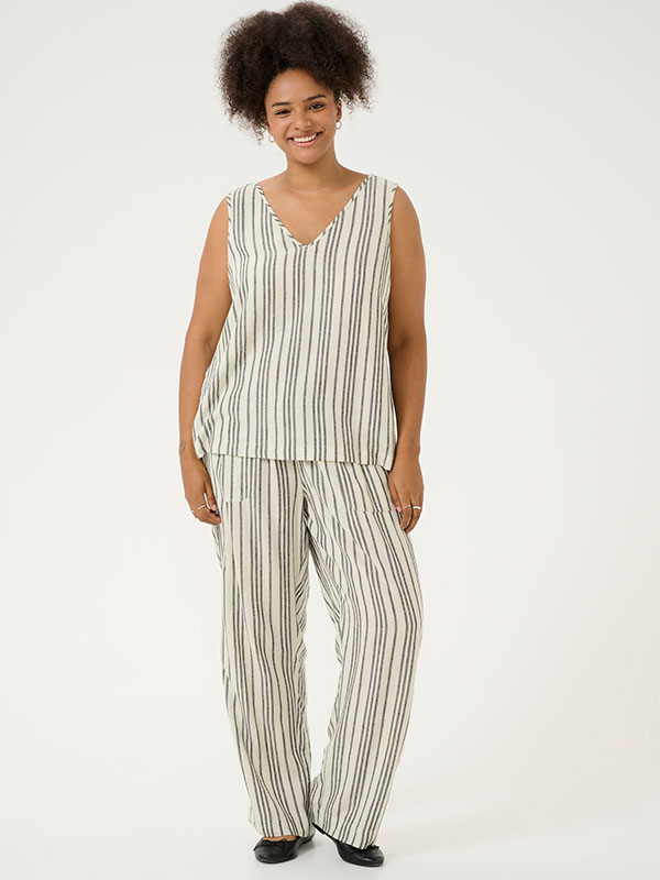 KCMILLE - Plus Size Top fra Kaffe Curve