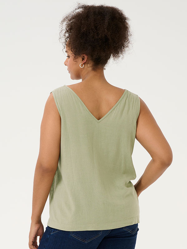 KCMILLE - Plus Size Top fra Kaffe Curve