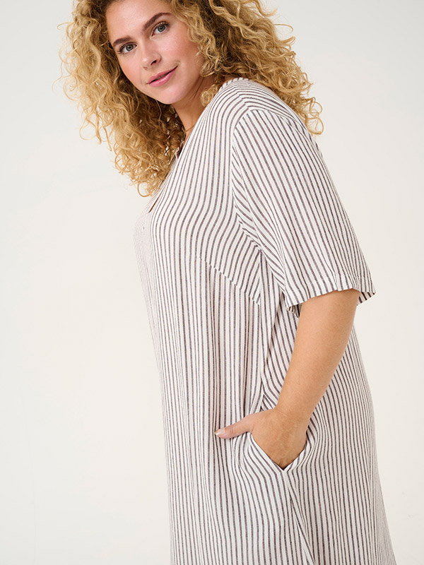 KCMILLE - Plus Size Klänning fra Kaffe Curve
