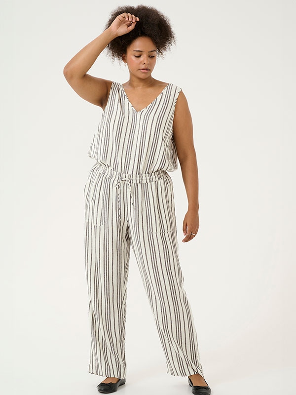 KCMILLE - Plus Size Byxor fra Kaffe Curve
