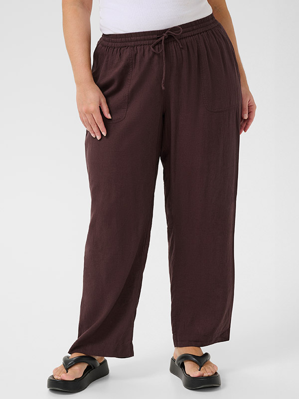 KCMILLE - Plus Size Byxor fra Kaffe Curve