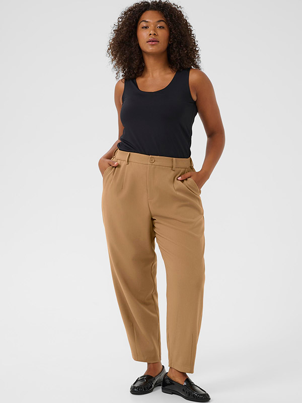 KCMERLA - Plus Size Byxor fra Kaffe Curve