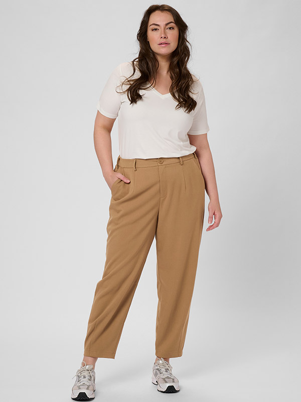 KCMERLA - Plus Size Byxor fra Kaffe Curve