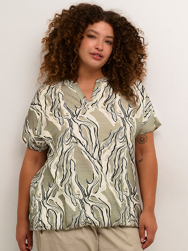 Blus fra Kaffe Curve