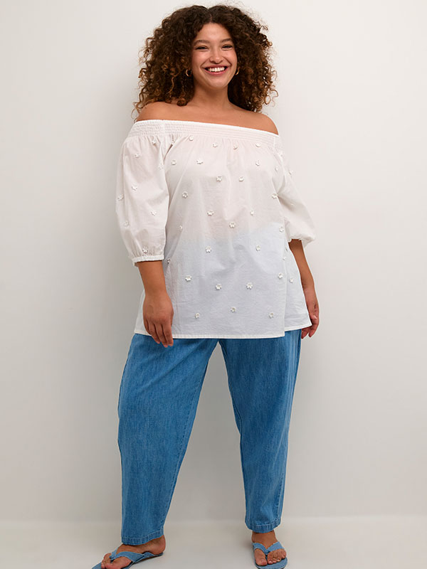 Blus fra Kaffe Curve