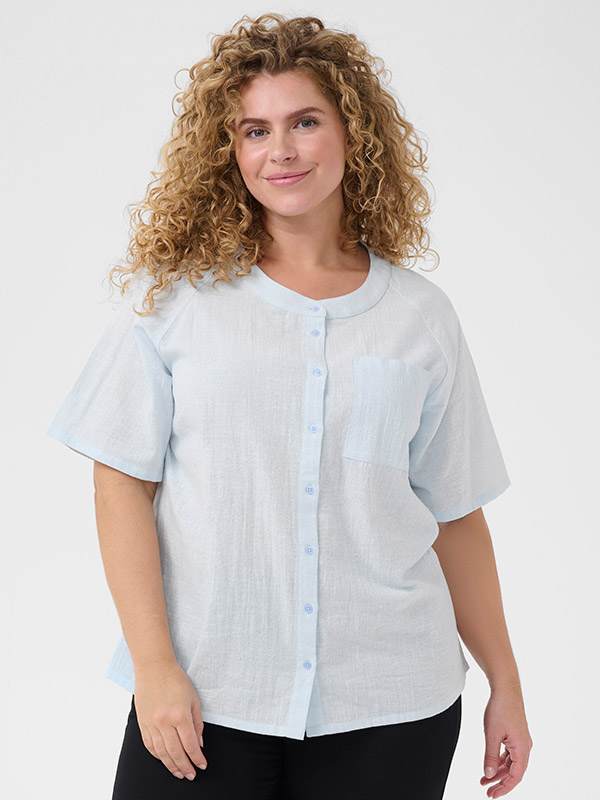KCPAULA - Plus Size Blus fra Kaffe Curve