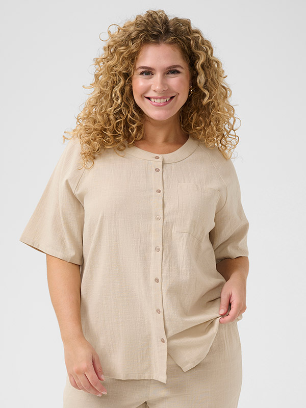 KCPAULA - Plus Size Blus fra Kaffe Curve