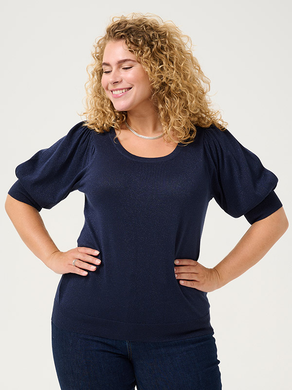 KCREGITTA - Plus Size Blus fra Kaffe Curve