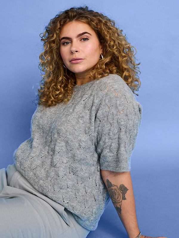 KCNALENE - Plus Size Blus fra Kaffe Curve