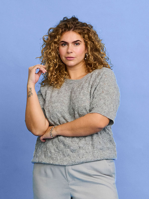 KCNALENE - Plus Size Blus fra Kaffe Curve