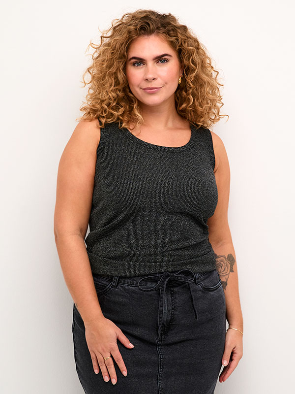KCCELIA - Plus Size Top fra Kaffe Curve