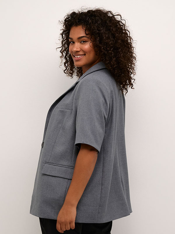 KCIDA - Plus Size Kavaj fra Kaffe Curve
