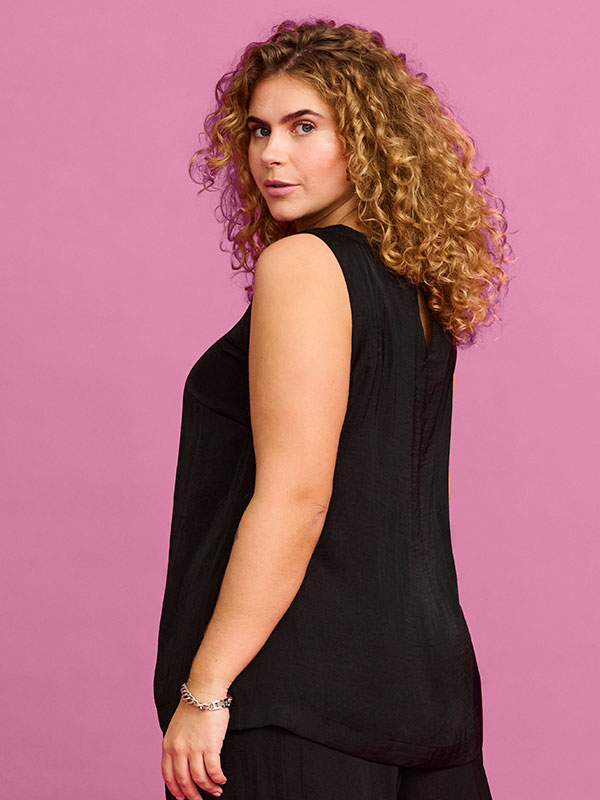 KCAMALIE - Plus Size Blus fra Kaffe Curve