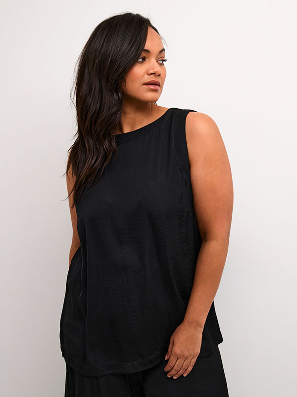 KCAMALIE - Plus Size Blus fra Kaffe Curve