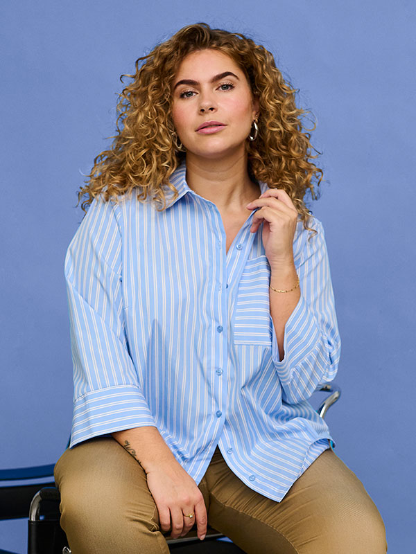 KCMAGGIE - Plus Size Skjorta fra Kaffe Curve