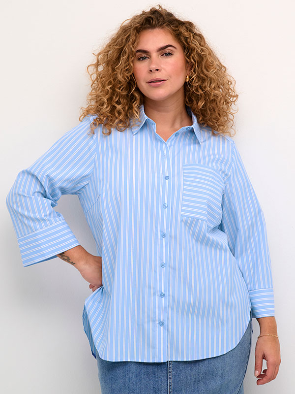 KCMAGGIE - Plus Size Skjorta fra Kaffe Curve