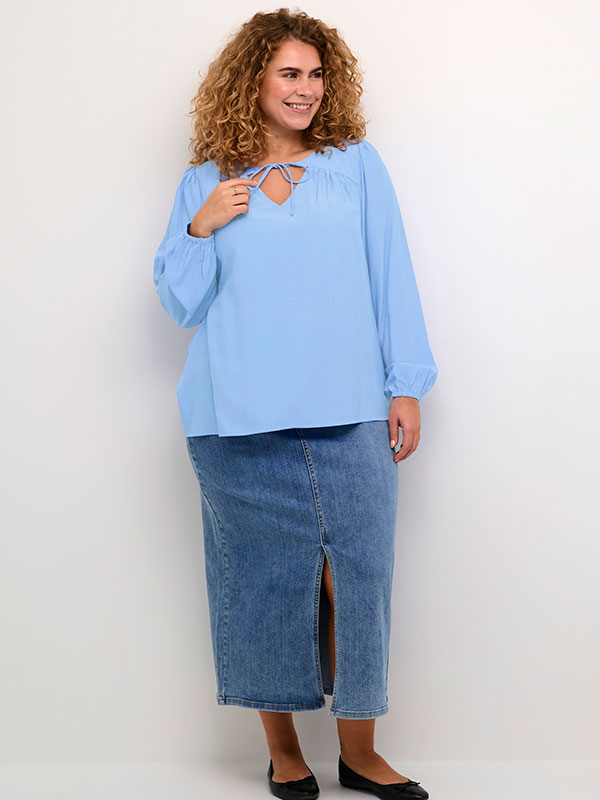 KCBERLA - Plus Size Blus fra Kaffe Curve