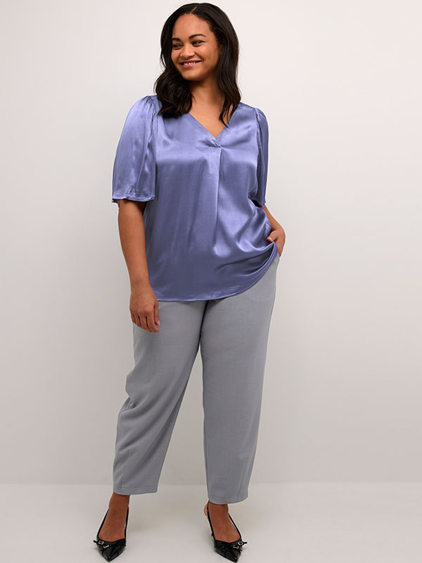 KCKANA - Plus Size Blus fra Kaffe Curve