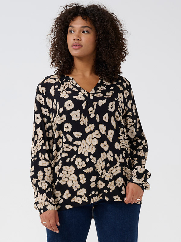 KCBELLA - Plus Size Blus fra Kaffe Curve