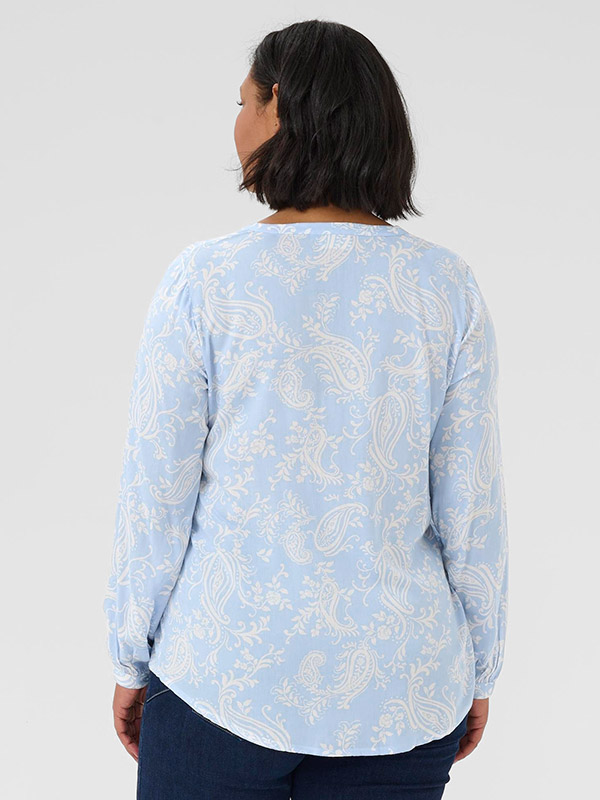 KCBELLA - Plus Size Blus fra Kaffe Curve