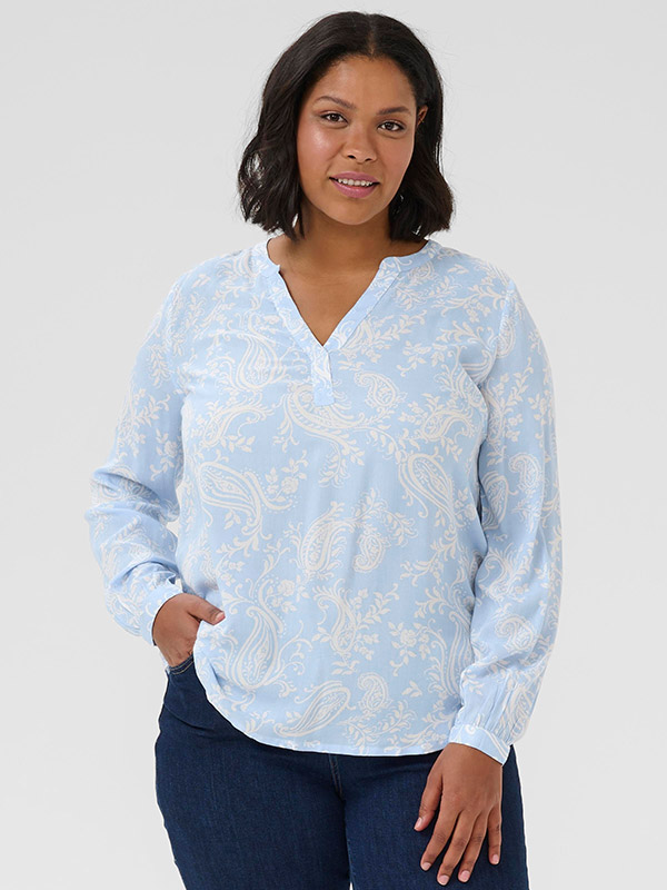 KCBELLA - Plus Size Blus fra Kaffe Curve