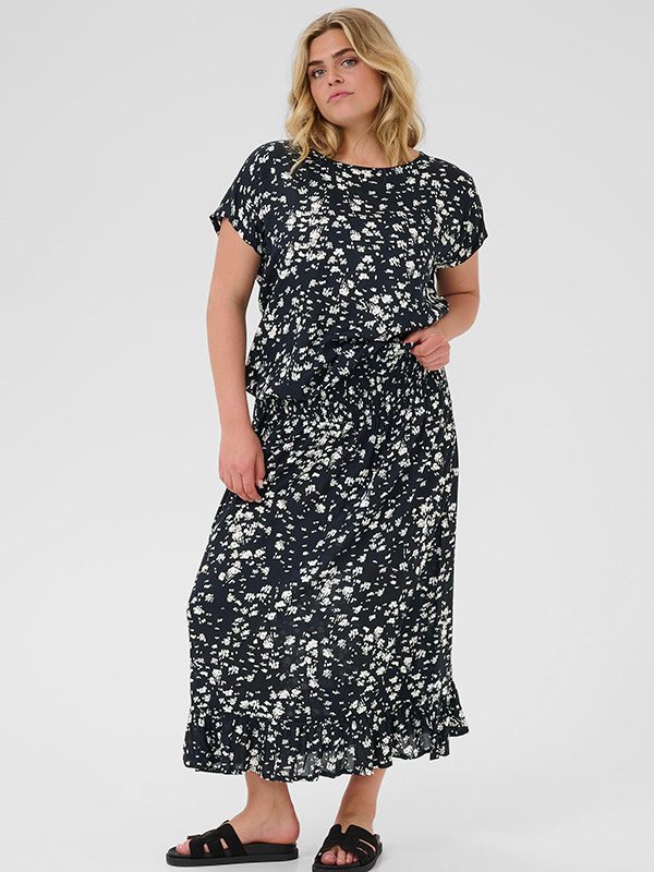 KCBELLA - Plus Size Blus fra Kaffe Curve