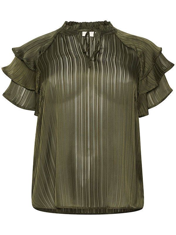 KCJOLA - Plus Size Blus fra Kaffe Curve