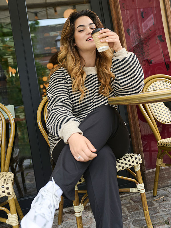 KCJENNA - Plus Size Byxor fra Kaffe Curve
