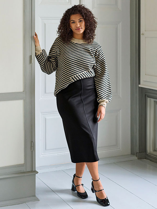 KCVERINA - Plus Size Tröja fra Kaffe Curve