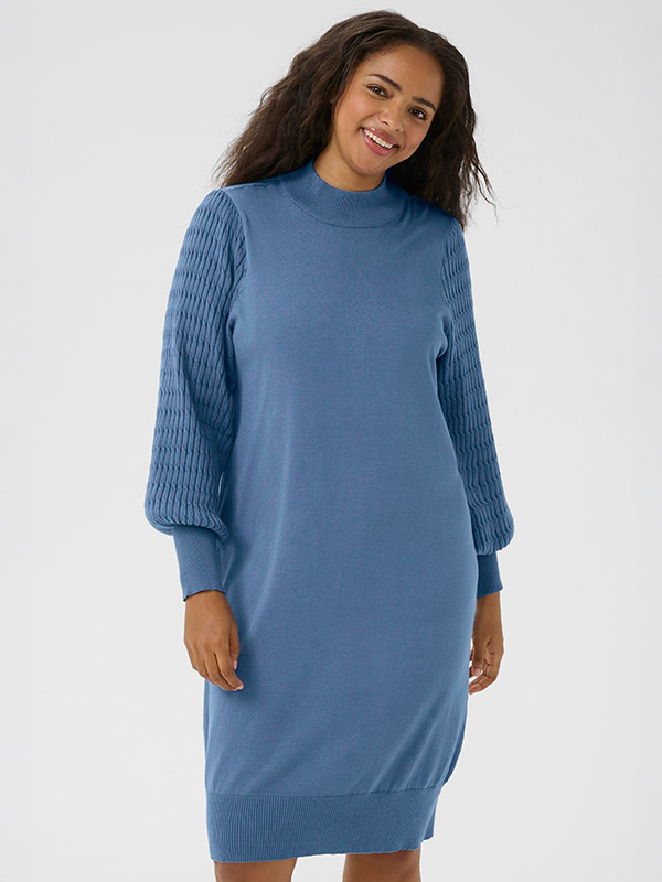 KCLINI - Plus Size Klänning fra Kaffe Curve