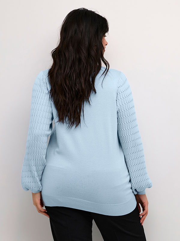 KCLINI - Plus Size Blus fra Kaffe Curve
