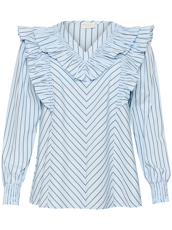 KCJERRIA - Plus Size Blus fra Kaffe Curve
