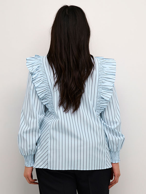 KCJERRIA - Plus Size Blus fra Kaffe Curve