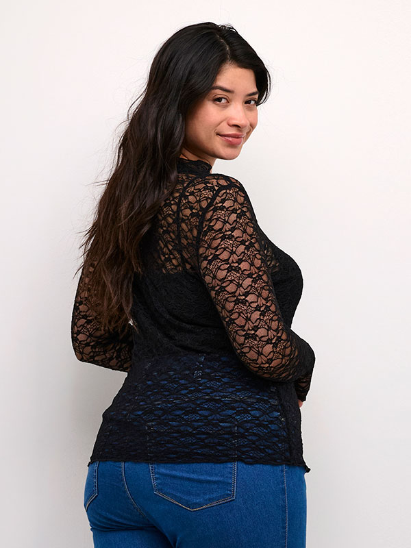 KCJOLINA - Plus Size Blus fra Kaffe Curve