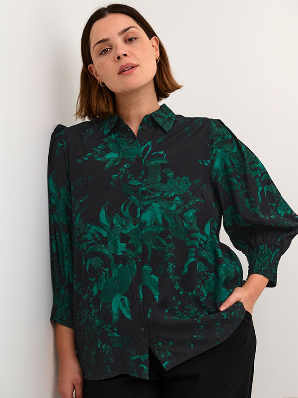 KCMINA - Plus Size Skjorta fra Kaffe Curve