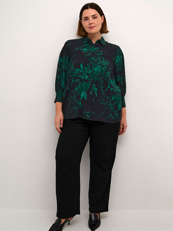 KCMINA - Plus Size Skjorta fra Kaffe Curve