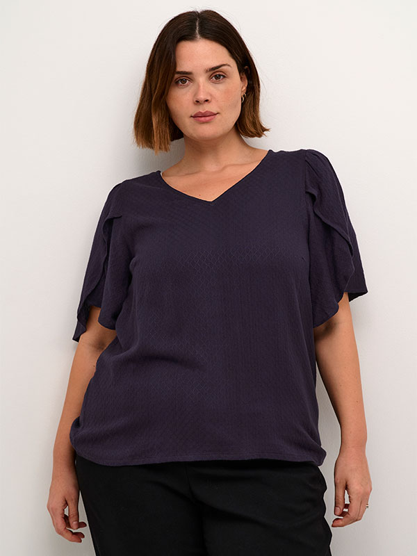 KCMIRANA - Plus Size Blus fra Kaffe Curve