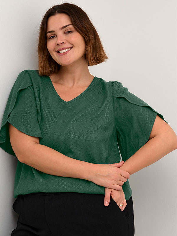 KCMIRANA - Plus Size Blus fra Kaffe Curve