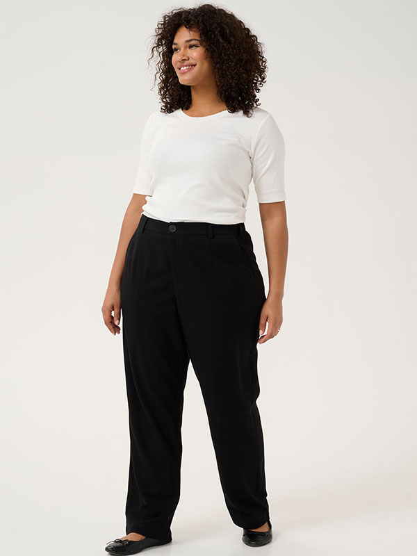 KCMERLA - Plus Size Byxor fra Kaffe Curve