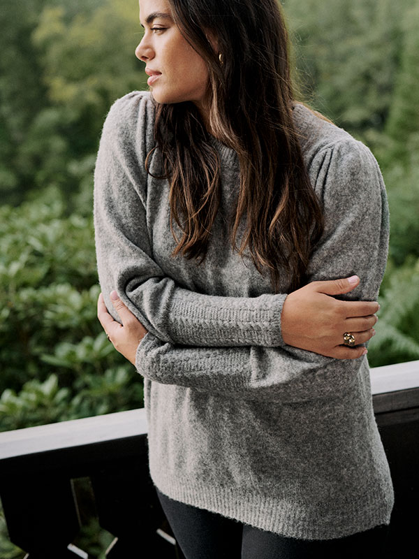 KCAMALIA - Plus Size Tröja fra Kaffe Curve