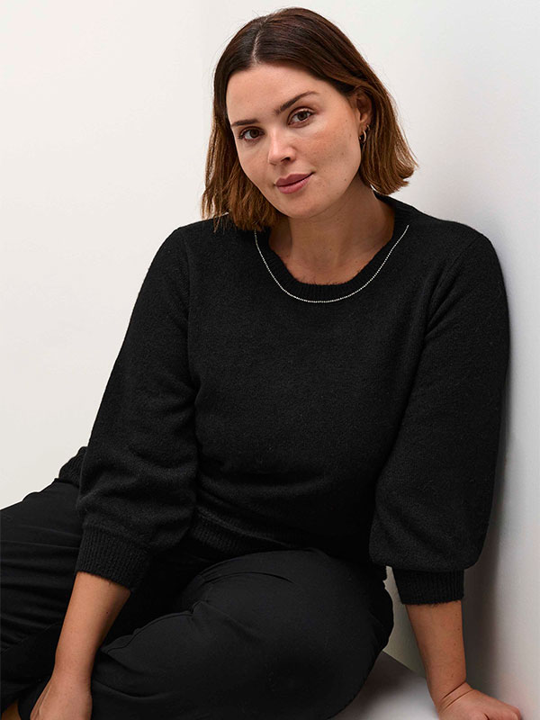 KCMERIDA - Plus Size Tröja fra Kaffe Curve