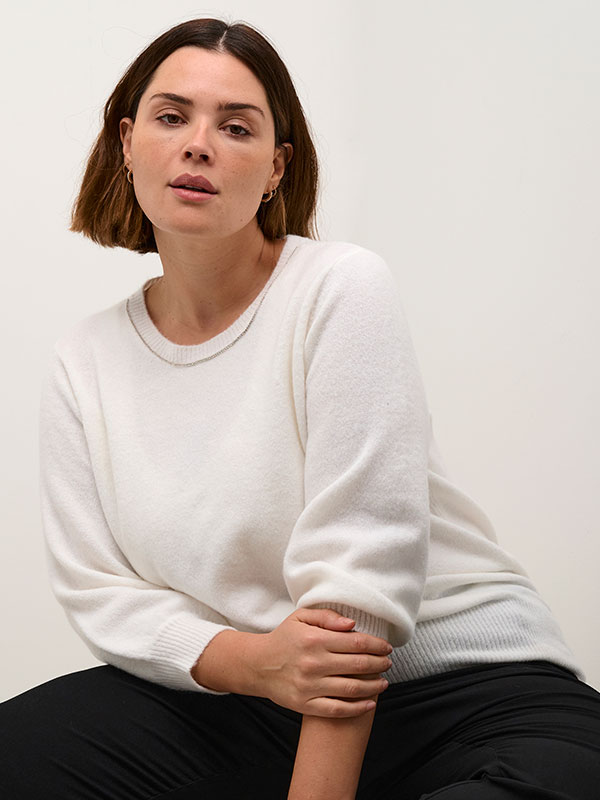 KCMERIDA - Plus Size Tröja fra Kaffe Curve