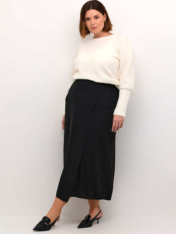 KCELLIS - Plus Size Kjol fra Kaffe Curve