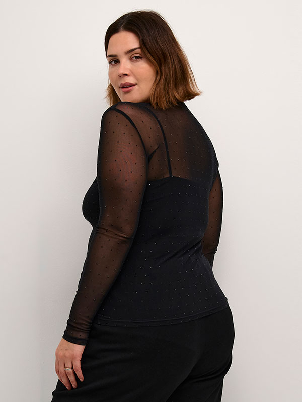 KCLORINDA - Plus Size Blus fra Kaffe Curve