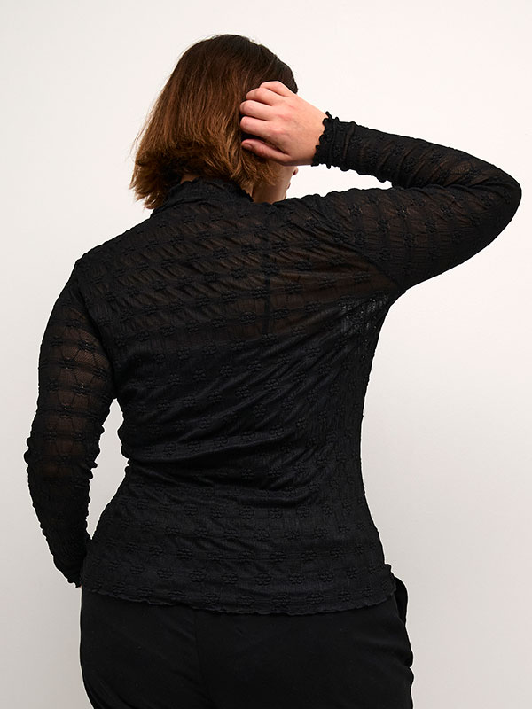 KCBELLA - Plus Size Blus fra Kaffe Curve