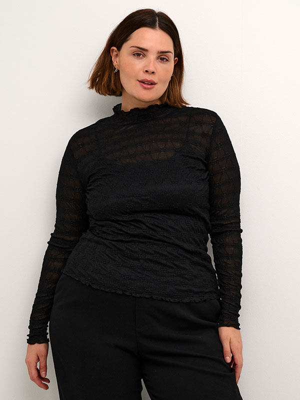 KCBELLA - Plus Size Blus fra Kaffe Curve