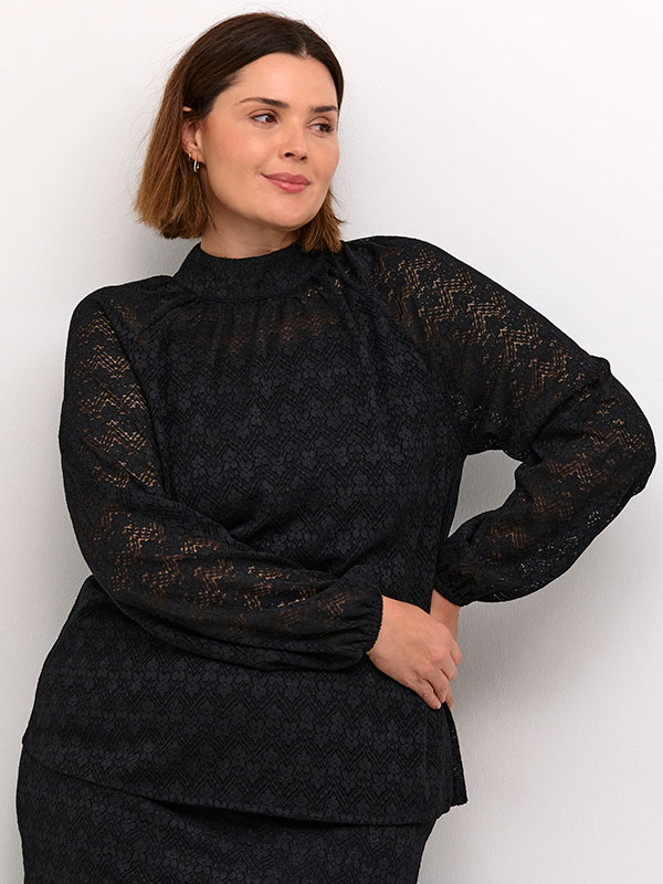 KCSAMALIA - Plus Size Blus fra Kaffe Curve