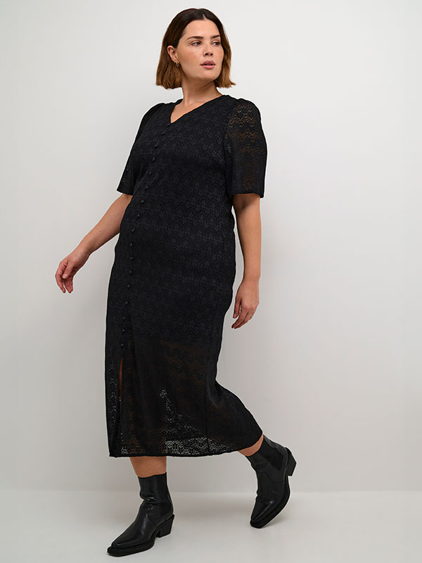 KCSAMALIA - Plus Size Klänning fra Kaffe Curve
